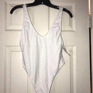 One piece bathing suit